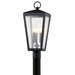 Troy Lighting Canada - Three Light Post Lantern - Mariden - Textured Iron- Union Lighting Luminaires Decor