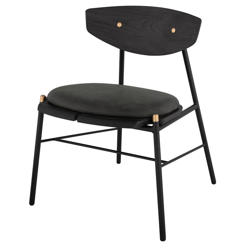 Nuevo Canada - Dining Chair - Kink - Storm Black- Union Lighting Luminaires Decor