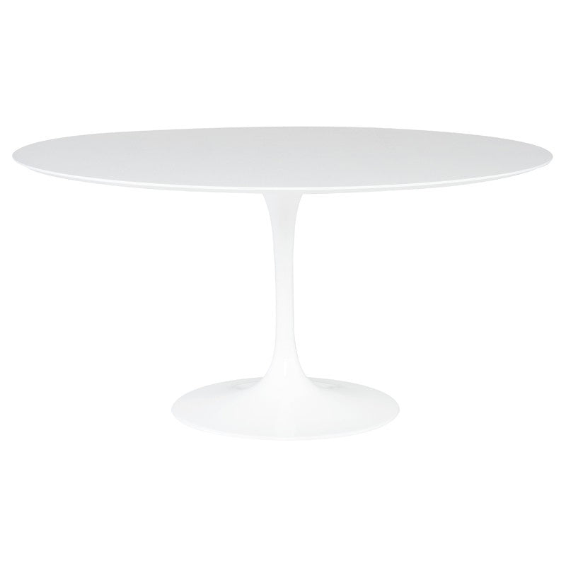 Nuevo Canada - Dining Table - Cal - White- Union Lighting Luminaires Decor