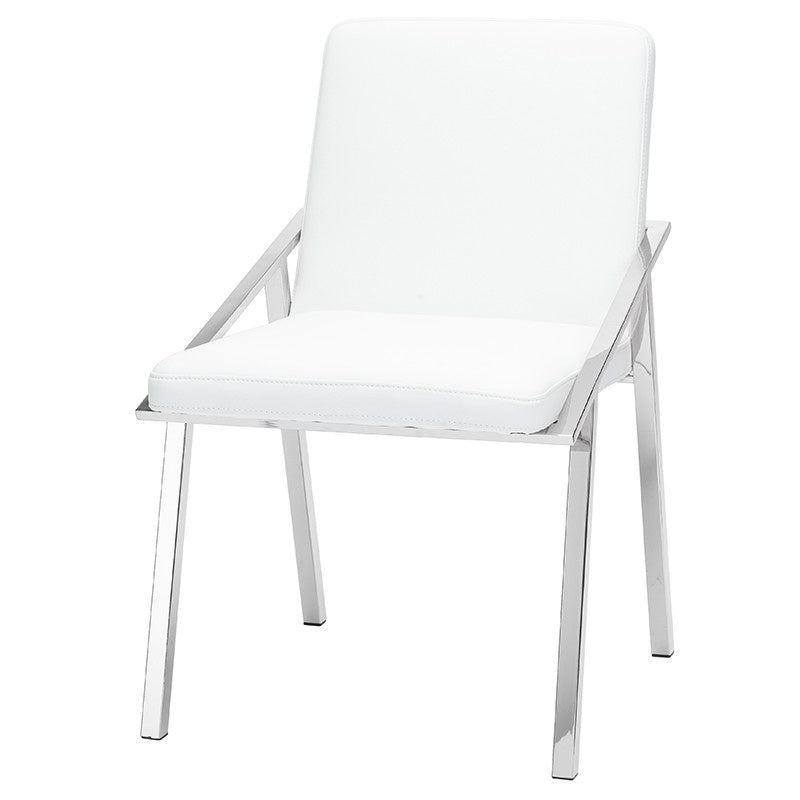 Nuevo Canada - Dining Chair - Nika - White- Union Lighting Luminaires Decor