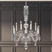 Schonbek - 12 Light Chandelier - Hamilton Nouveau - Polished Silver- Union Lighting Luminaires Decor