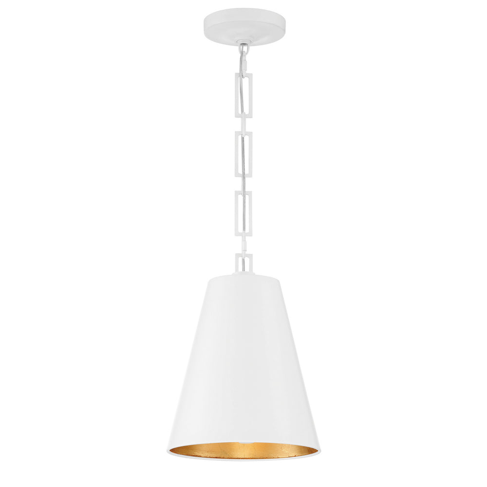 Crystorama - Two Light Chandelier - Alston - Matte White + Antique Gold- Union Lighting Luminaires Decor