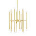 Mitzi - 20 Light Chandelier - Dona - Aged Brass- Union Lighting Luminaires Decor