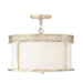 Capital Lighting - Four Light Semi Flush Mount - Isabella - Winter Gold- Union Lighting Luminaires Decor