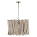 Capital Lighting - Four Light Pendant - Cara - Brushed Pewter- Union Lighting Luminaires Decor