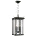 Capital Lighting - Four Light Outdoor Hanging Lantern - Barrett - Oiled Bronze- Union Lighting Luminaires Decor