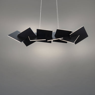 Modern Forms Canada - LED Linear Pendant - Konstrukt - Black- Union Lighting Luminaires Decor
