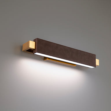 Modern Forms Canada - LED Bath & Vanity Light - Kinsman - Warm Brown/Aged Brass- Union Lighting Luminaires Decor