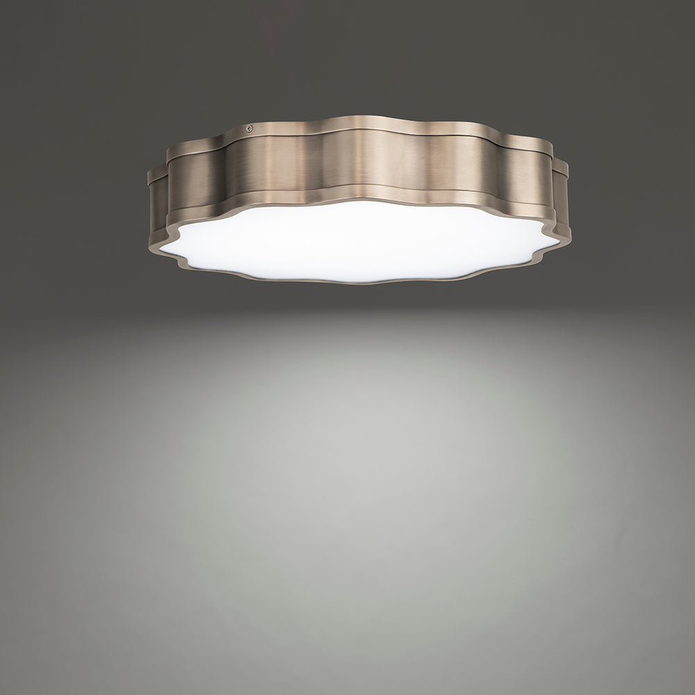 W.A.C. Canada - LED Flush Mount - Vaughan - Brushed Nickel- Union Lighting Luminaires Decor