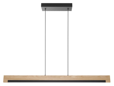 Eglo Canada - LED Suspension - Camacho - Wood & Black- Union Lighting Luminaires Decor