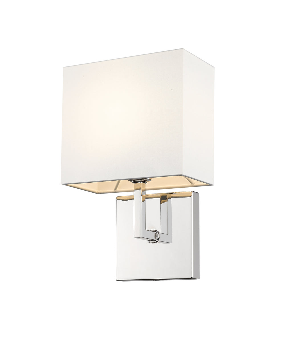 Z-Lite Canada - One Light Wall Sconce - Saxon - Polished Nickel- Union Lighting Luminaires Decor