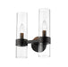 Z-Lite Canada - Two Light Wall Sconce - Datus - Matte Black- Union Lighting Luminaires Decor