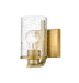 Z-Lite Canada - One Light Wall Sconce - Beckett - Olde Brass- Union Lighting Luminaires Decor
