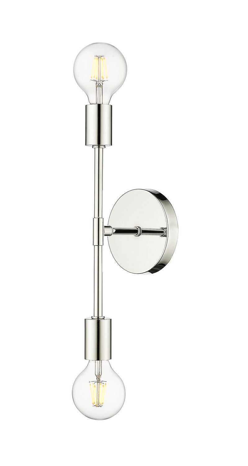 Z-Lite Canada - Two Light Wall Sconce - Modernist - Chrome- Union Lighting Luminaires Decor