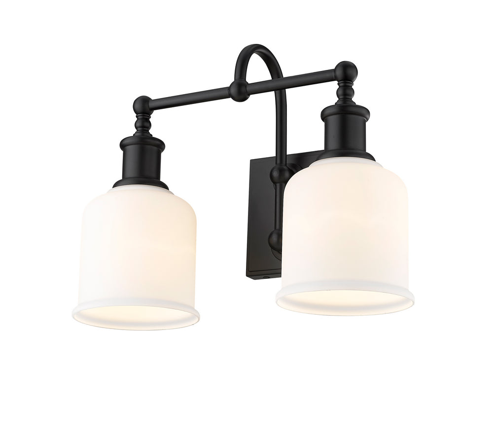 Z-Lite Canada - Two Light Vanity - Bryant - Matte Black- Union Lighting Luminaires Decor