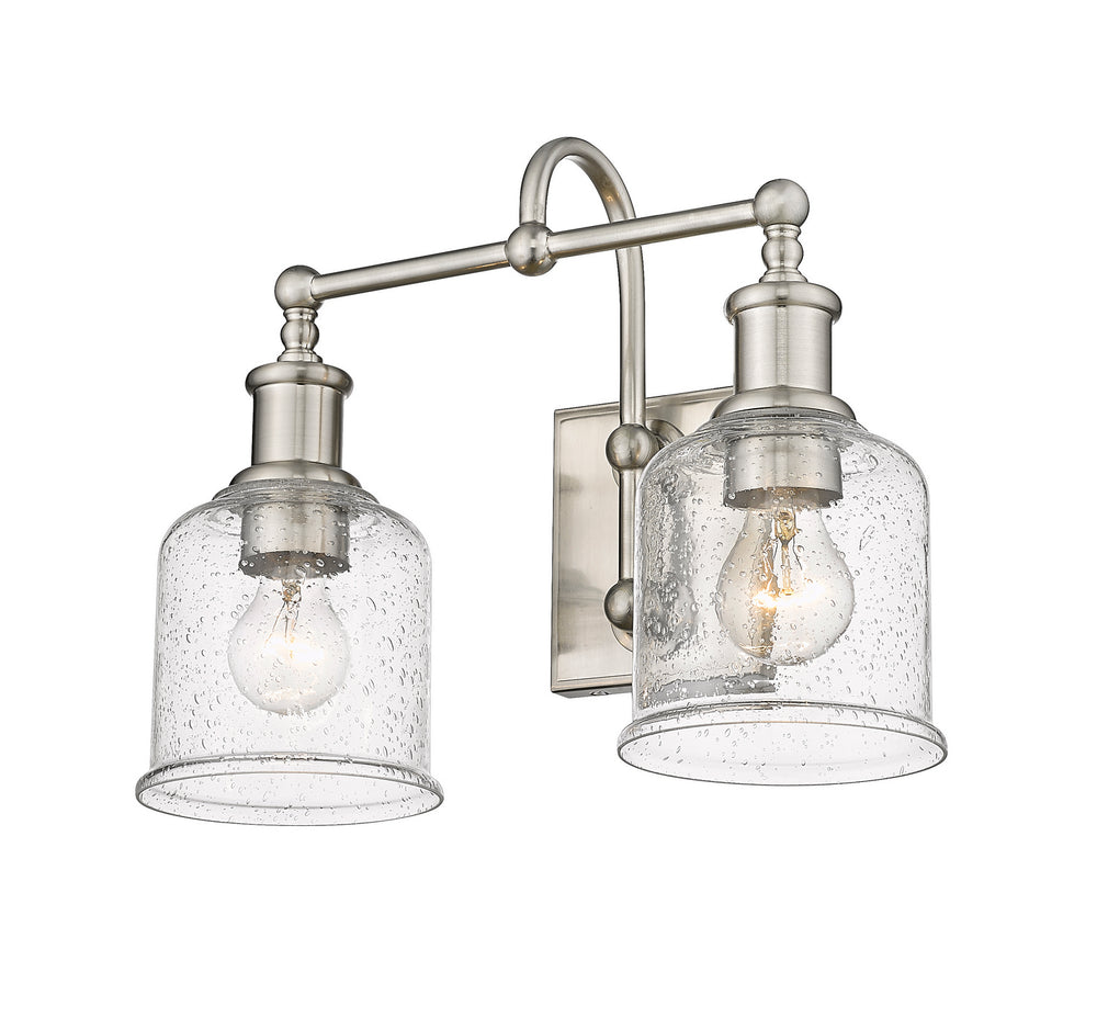 Z-Lite Canada - Two Light Vanity - Bryant - Brushed Nickel- Union Lighting Luminaires Decor