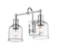 Z-Lite Canada - Two Light Vanity - Bryant - Chrome- Union Lighting Luminaires Decor