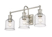 Z-Lite Canada - Three Light Vanity - Bryant - Brushed Nickel- Union Lighting Luminaires Decor