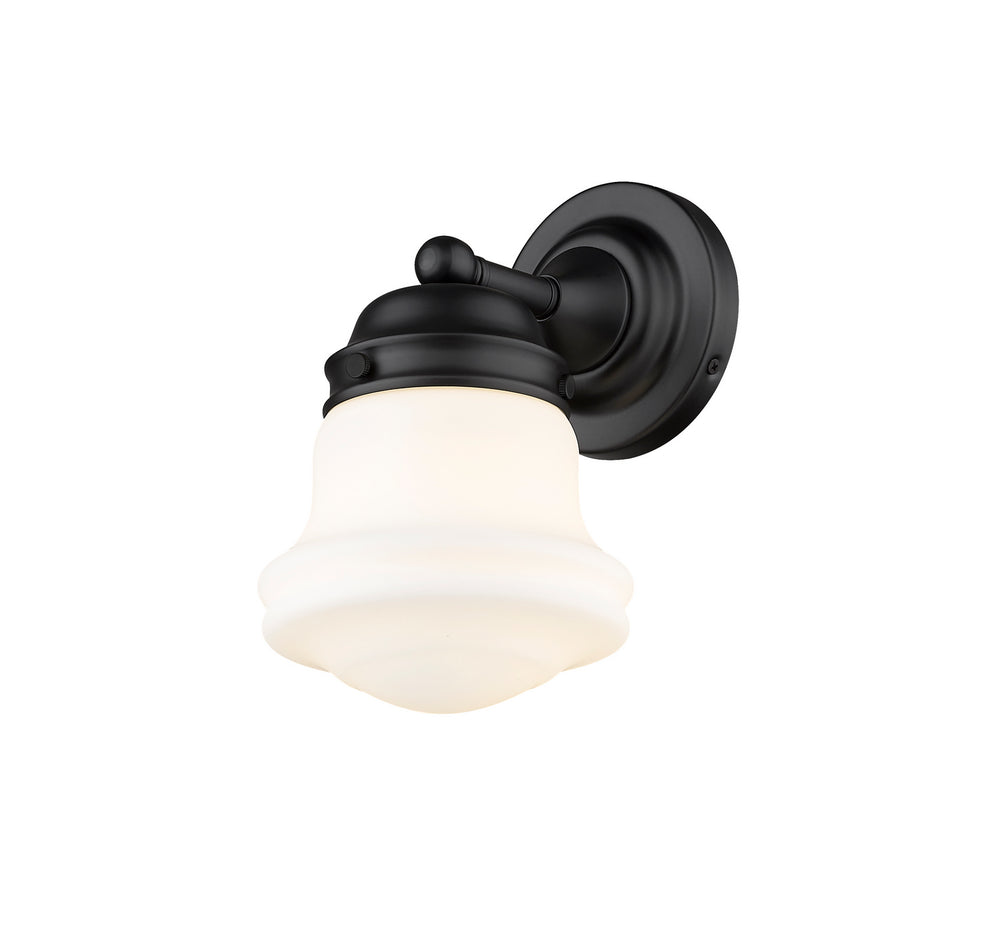 Z-Lite Canada - One Light Wall Sconce - Vaughn - Matte Black- Union Lighting Luminaires Decor