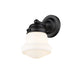 Z-Lite Canada - One Light Wall Sconce - Vaughn - Matte Black- Union Lighting Luminaires Decor