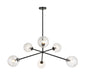 Matteo Canada - Six Light Pendant - Novo- Union Lighting Luminaires Decor