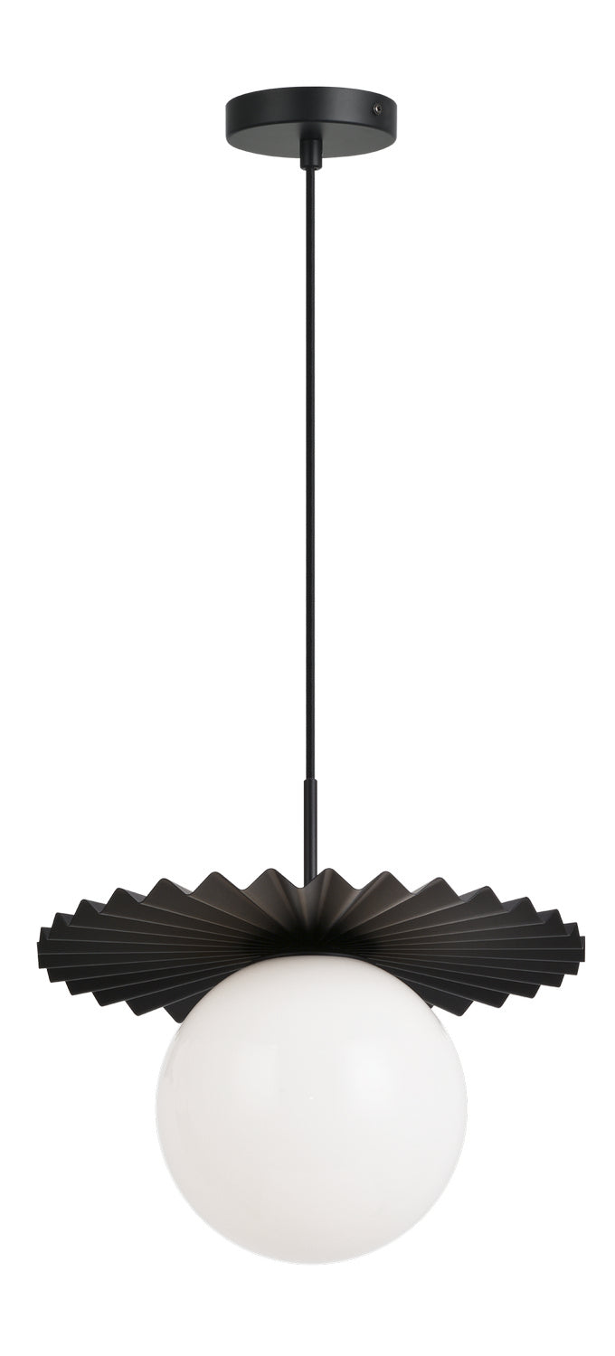 Matteo Canada - Pendant - Modern Ruff - Black- Union Lighting Luminaires Decor