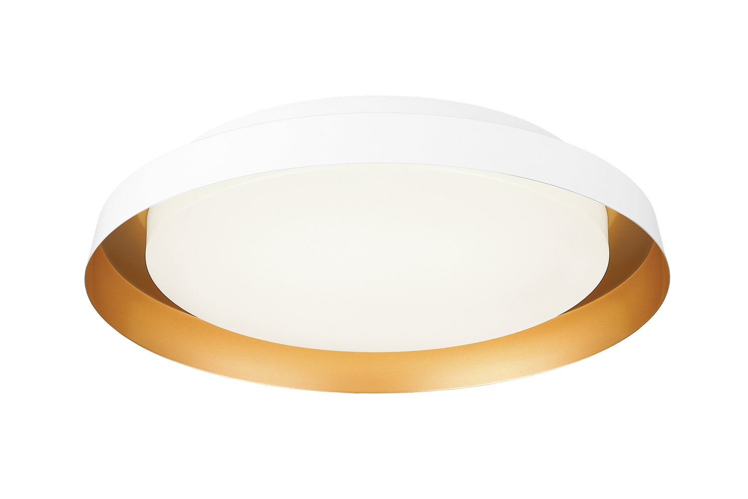 Matteo Canada - One Light Flush Mount - Vieno - White- Union Lighting Luminaires Decor