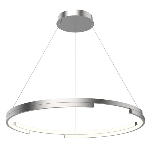 Kuzco Canada - LED Pendant - Anello Minor - Brushed Nickel- Union Lighting Luminaires Decor