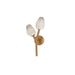 ET2 - LED Wall Sconce - Blossom - Natural Aged Brass- Union Lighting Luminaires Decor