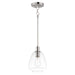 Maxim - One Light Pendant - Babylon - Satin Nickel- Union Lighting Luminaires Decor