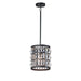 Maxim - One Light Mini Pendant - Madeline - Black- Union Lighting Luminaires Decor