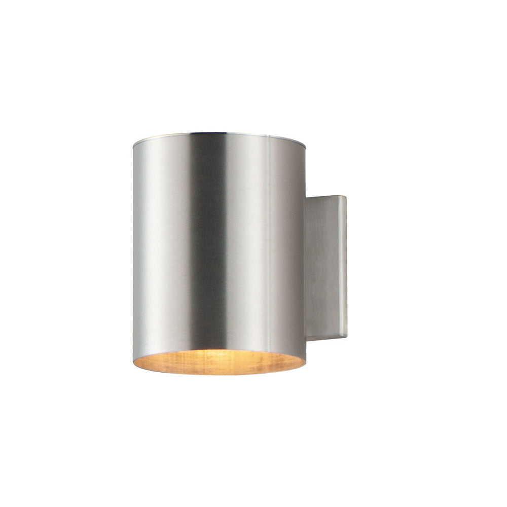 Maxim - One Light Outdoor Wall Lantern - Outpost - Brushed Aluminum- Union Lighting Luminaires Decor