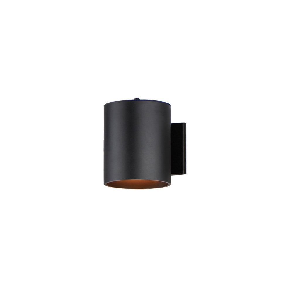 Maxim - One Light Outdoor Wall Lantern - Outpost - Black- Union Lighting Luminaires Decor