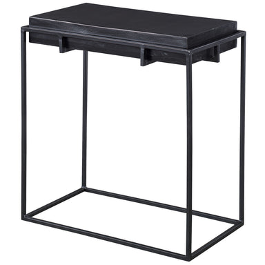 Uttermost - Side Table - Telone - Dark Oxidized Black- Union Lighting Luminaires Decor