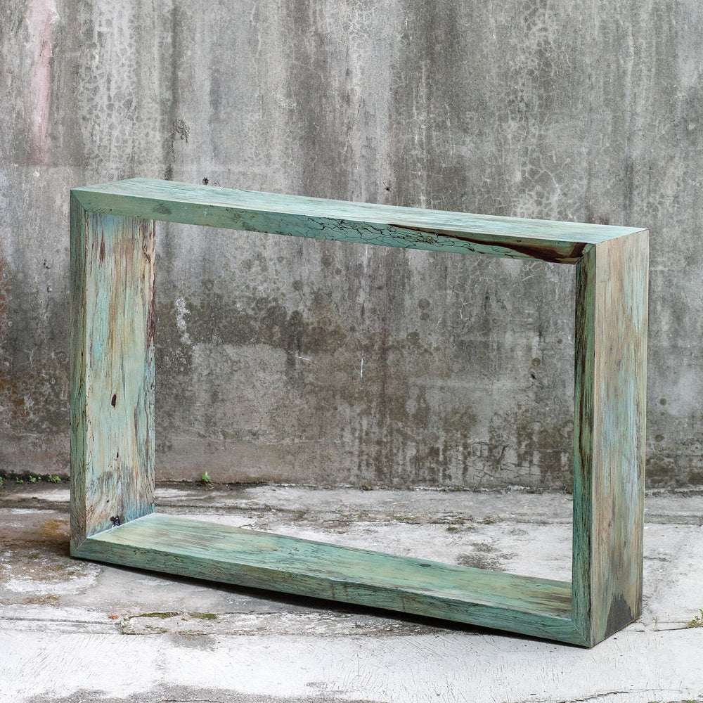 Uttermost - Console Table - Teo - Blue-green- Union Lighting Luminaires Decor