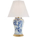 Ralph Lauren Canada - One Light Table Lamp - Blythe - Blue and White Porcelain- Union Lighting Luminaires Decor