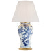 Ralph Lauren Canada - One Light Table Lamp - Blythe - Blue and White Porcelain- Union Lighting Luminaires Decor