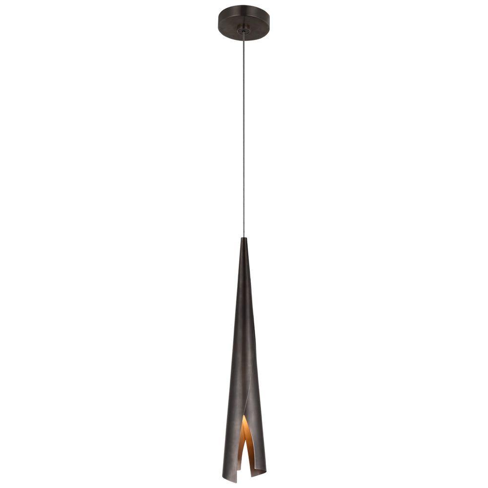 Visual Comfort Signature Canada - LED Pendant - Piel - Bronze- Union Lighting Luminaires Decor