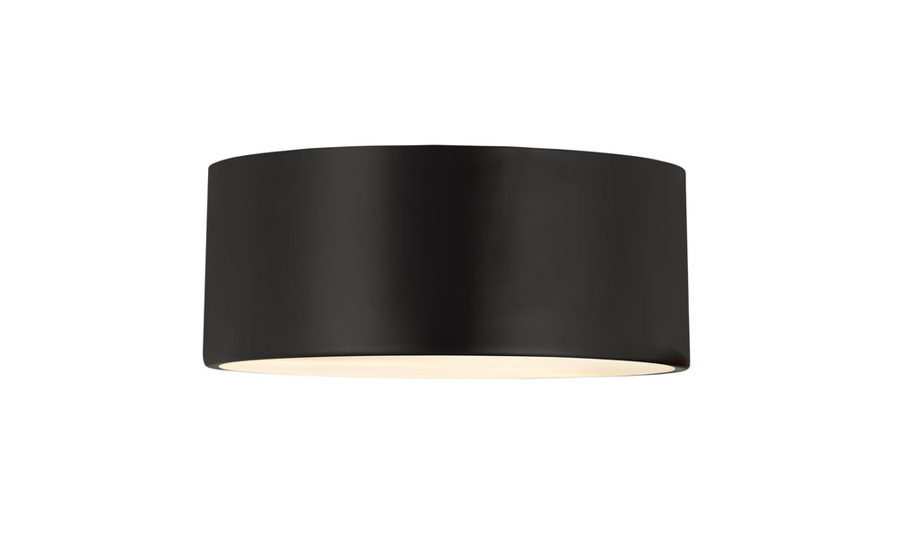 Z-Lite Canada - Two Light Flush Mount - Harley - Matte Black- Union Lighting Luminaires Decor