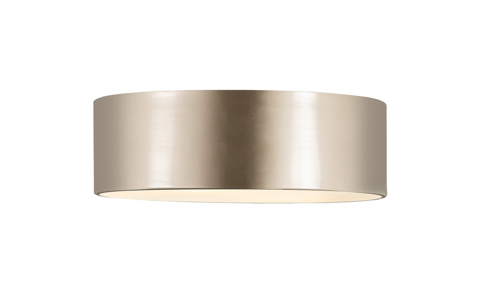 Z-Lite Canada - Three Light Flush Mount - Harley - Brushed Nickel- Union Lighting Luminaires Decor