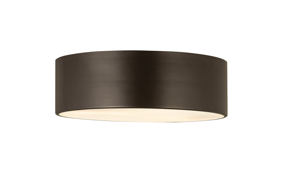 Z-Lite Canada - Three Light Flush Mount - Harley - Bronze- Union Lighting Luminaires Decor