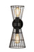 Z-Lite Canada - Two Light Wall Sconce - Alito - Matte Black- Union Lighting Luminaires Decor