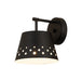 Z-Lite Canada - One Light Wall Sconce - Katie - Matte Black- Union Lighting Luminaires Decor