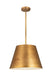 Z-Lite Canada - One Light Chandelier - Maddox - Rubbed Brass- Union Lighting Luminaires Decor