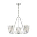 Eurofase Canada - Three Light Chandelier - Ricca - Chrome- Union Lighting Luminaires Decor