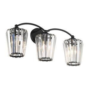 Eurofase Canada - Three Light Bathbar - Natalia - Black- Union Lighting Luminaires Decor