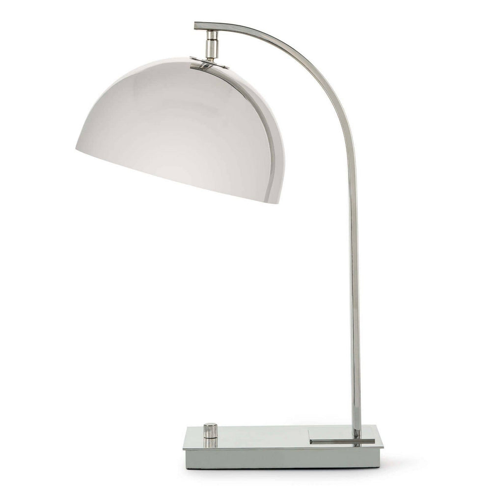 Regina Andrew - One Light Desk Lamp - Otto - Polished Nickel- Union Lighting Luminaires Decor
