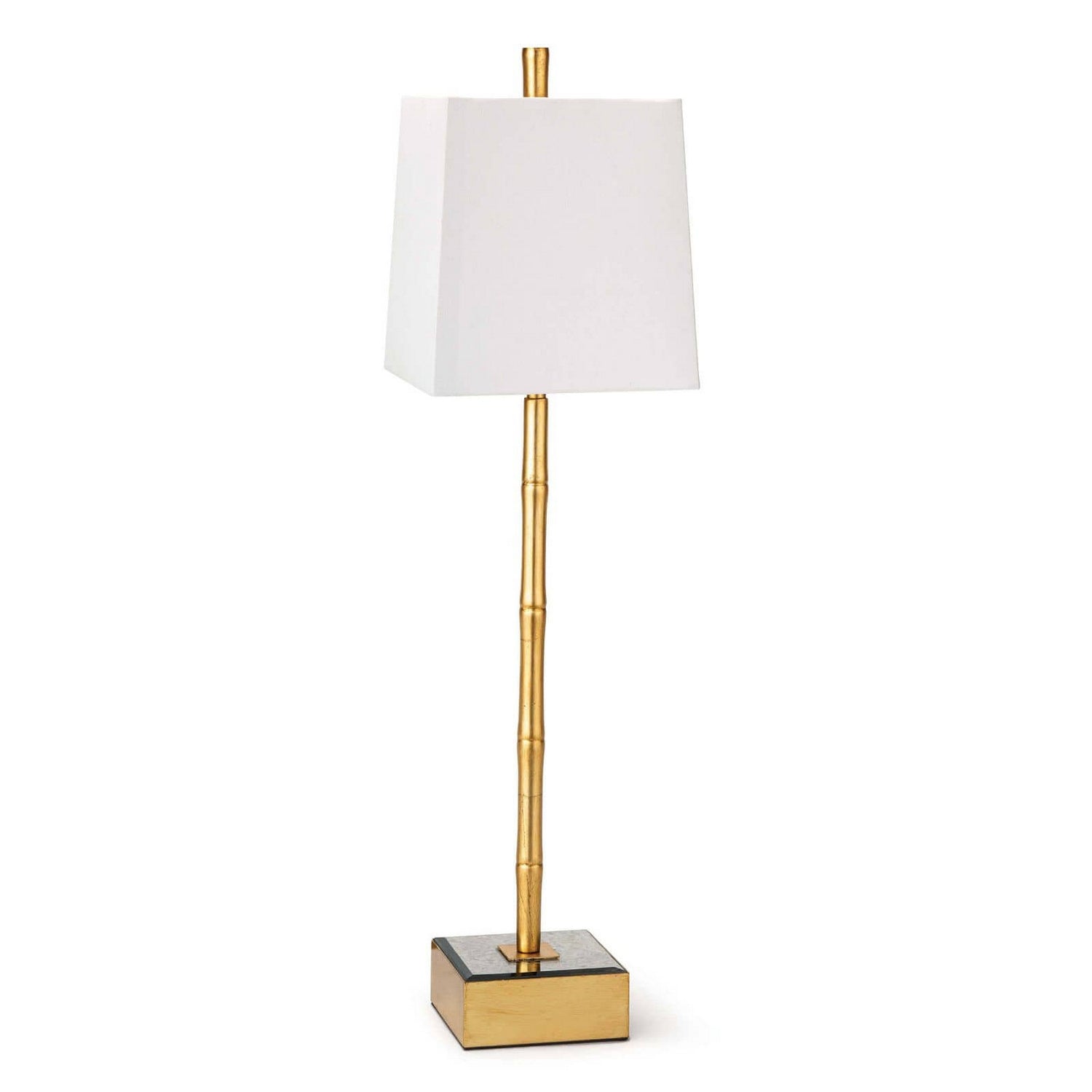 Regina Andrew - One Light Buffet Lamp - Sarina - Gold Leaf- Union Lighting Luminaires Decor
