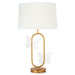 Regina Andrew - One Light Table Lamp - Monarch - Gold Leaf- Union Lighting Luminaires Decor