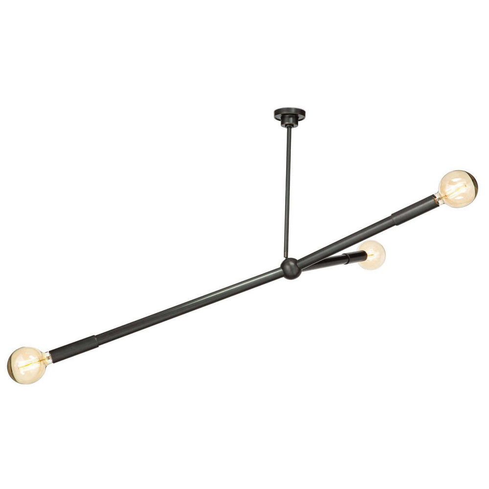 Regina Andrew - Three Light Chandelier - Talon - Oil Rubbed Bronze- Union Lighting Luminaires Decor